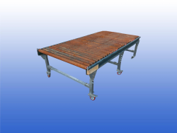 Pallet rollenbaan voor euro en blok pallets 