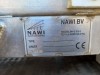 NAWI BV Opvoerband schuin gebruikt 42 cm RVS