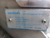 RVS vijzel 4,4 meter met deksels en totale lengte van 4,9 meter inclusief motor
