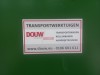 Gebruikte Caljan telescoop transportband met 600 mm bandbreedte en uitschuifbare lengte van 8,5 tot 20,4 meter voor het efficiënt laden en lossen van trailers zonder dockshelter.