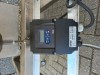 RVS draaitafel 1500 mm met kunststof blad, regelbare snelheid, 0,55 kW motor en wielen