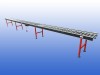 Aangedreven rollenbaan 9 meter met zijgeleiding  Interroll