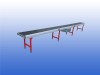 Arco Solutions transportband 6,1 meter lang, 42 cm breed, met hoogte verstelbare poten van 72 tot 80 cm.