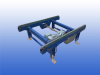 BLUME-ROLLEN GMBH ketting transporteur voor onder andere pallet transport.
