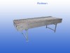 Platen transportband of rollenbaan
