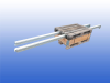 FlexLink transportband met een lengte van 7,1 meter. Modulair opgebouwd en eenvoudig in lengte aan te passen voor flexibele integratie in productie- en transportsystemen.