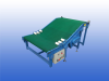 Gebruikte opvoerband met bandbreedte 104 cm en effectieve rollerbreedte 82 cm