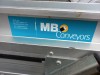 Opvoerband op wielen met meenemers MB conveyors 