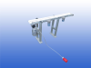 Operber transportband 1,4 meter met 120 mm band en geïntegreerde koeloptie via luchtinlaat