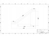 Opvoerband schuin gebruikt 46 cm