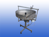 RVS draaitafel buffertafel 1000 mm met snelheid geregelde motor en noodstop