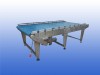 RVS transportband van 144 cm breed en 3,15 meter lang met snelheidsregeling