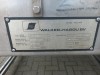 RVS transportband van 144 cm breed en 3,15 meter lang met snelheidsregeling