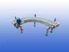 Aangedreven bandbocht  transportband 180 graden