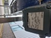 Transportband 2,4 meter met 240 mm band en verstelbare zijgeleiding van 28 cm hoog