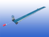 Gebruikte transportband van 3 meter lang met een bandbreedte van 16 cm.