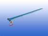 Gebruikte transportband van 4,35 meter lang met een bandbreedte van 16 cm.