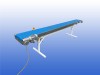 Transportband Bodt Metaaltechniek 3150 mm lang en 270 mm breed met snelheidsgeregelde 230V motor