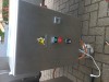 Transportband IC-S met 100 cm bandbreedte en 1,95 meter lengte voorzien van snelheidsregeling en verrijdbaar onderstel