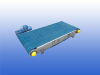 Transportband met RVS frame en schakelband van 1,6 meter lengte.