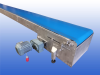 Transportband met RVS roestvrijstalen frame van 22 meter en 55 cm bandbreedte