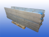 Transportband met RVS roestvrijstalen frame van 22 meter en 55 cm bandbreedte