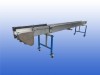 Transportband op wielen met RVS frame, 20 cm bandbreedte en 5,2 meter lengte