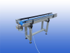 Transportband van 1,6 meter met aluminium frame en hoogte verstelbare ondersteuningen van 70 cm tot 78 cm