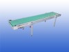 Transportband van 2.4 meter lang met 45 cm brede band en verrijdbaar onderstel