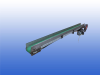 Flessen transportband 