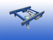 Kettingtransporteur gebruikt 104 cm BLUME-ROLLEN