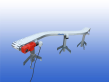 Rollenbaan S bocht gebruikt 23 cm carryline