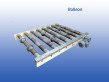 Aangedreven Rollenbaan gebruikt 106 cm