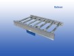 Aangedreven Rollenbaan gebruikt 82 cm Indumat
