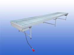 aangedreven rollenbaan rolbreedte1200 mm