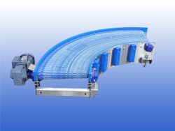 RVS 90 graden transportbandbocht 