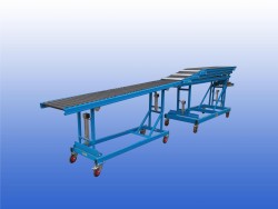 Vrachtwagen / zeecontainer Losser Flexiloader uitschuifbaar tot 12 meter