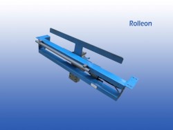 rollenbaan dozen en bakken stopper