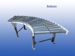 Rollenbaanbocht gebruikt 55 cm Overtoom
