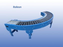 Rollenbaanbocht gebruikt 30 cm Van Riet