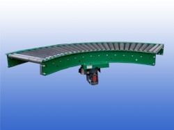 Rollenbaanbocht gebruikt 55 cm