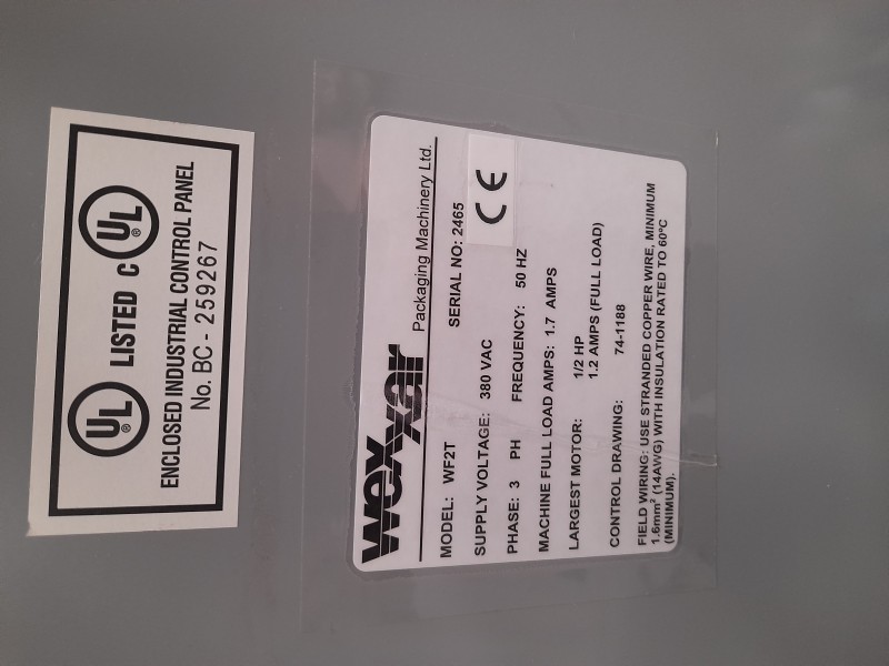 Wexxar WF2T dozenvouw machine 123rollenbaan.nl, Tape Bottom Case Erector 6' Magazine
