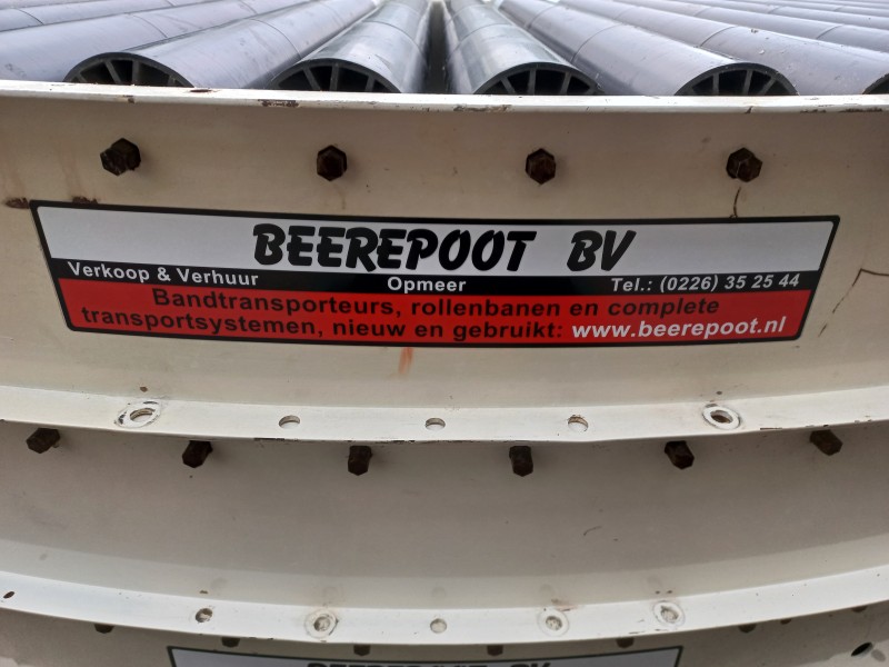 Beerepoot rollenbaan bocht 