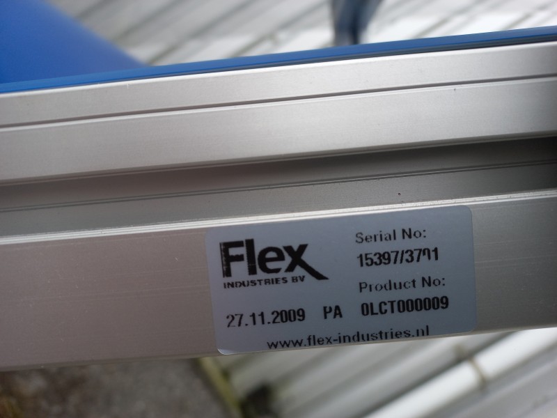 Opvoerband Flex industries easy conveyor 