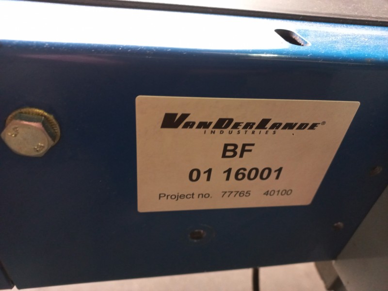Van der lande industries transportband 