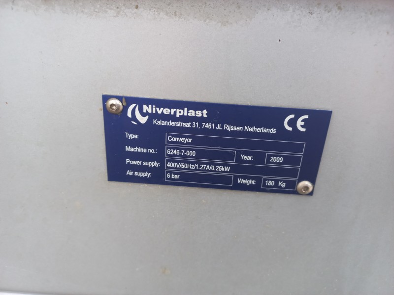 Niverplast conveyors Intralox te koop 