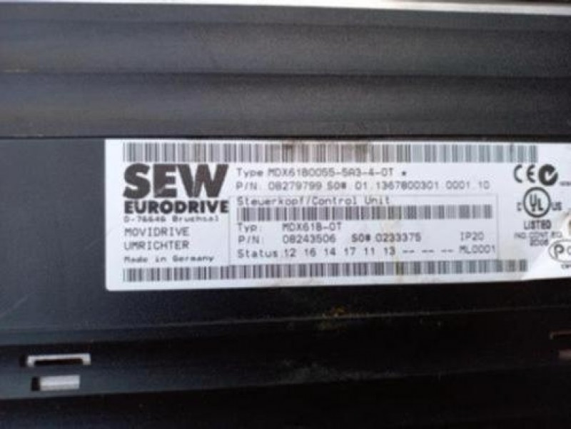 8.7 kw Sew movidrive frequentieregelaar SEWMDX61B0055-5A3-4-