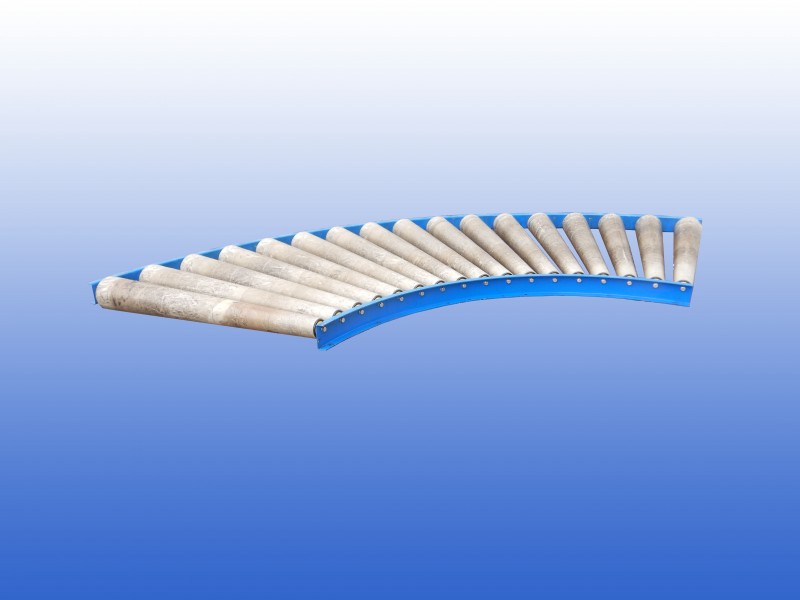 Rollerbaanbocht gebruikt 85 cm