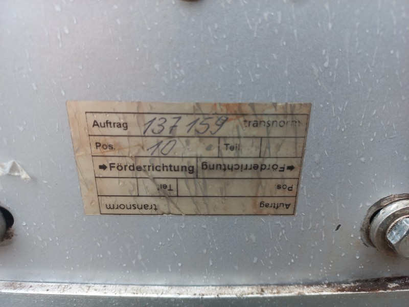 Aangedreven 180 graden Transnorm Systems rollenbaanbocht met rolbreedte van 70 cm