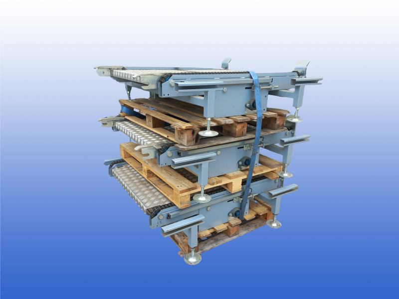 ketting transporteur pallet